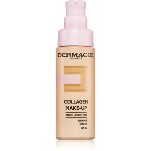 Dermacol Collagen hydratační make-up s vyhlazujícím účinkem odstín 4.0 Tan 20 ml