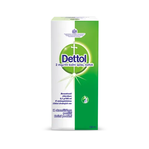 Dettol 0,2% antiseptický sprej 100 ml