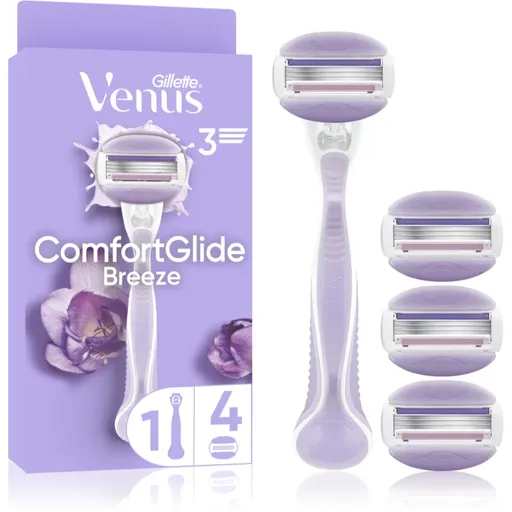 Gillette Venus ComfortGlide Breeze holicí strojek + náhradní břity 4 ks