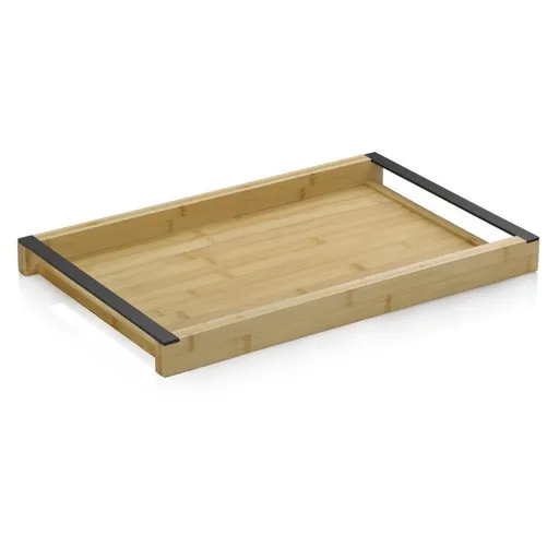 Servírovací tác Kiril 54x35 cm bambus černá - Kela