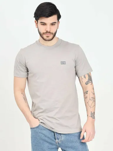 Calvin Klein pánské šedé tričko J30J327100 XXL