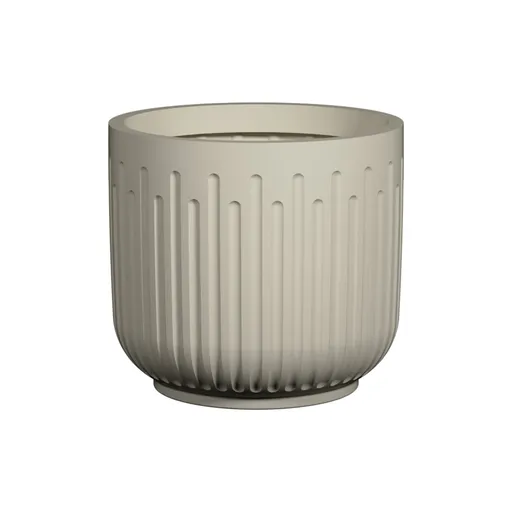 Květináč Arcus, hedvábně bílá, více velkostí - Pottery Pots Velikost: S - ⌀ 40, v. 37 cm