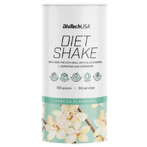 BioTech USA Diet Shake 720g - slaný karamel