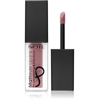 Note Cosmetique Mattever tekutá rtěnka s matným finišem 06 Blushy 4,5 ml