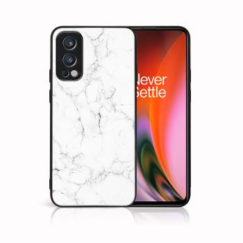 MY ART Ochranný obal OnePlus Nord 2 5G -WHITE MARBLE (144)