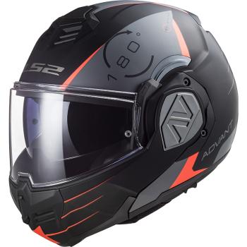 Výklopná moto přilba LS2 FF906 Advant Codex Matt Black Titanium P/J  XS (53-54)