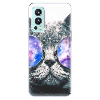 Odolné silikonové pouzdro iSaprio - Galaxy Cat - OnePlus Nord 2 5G