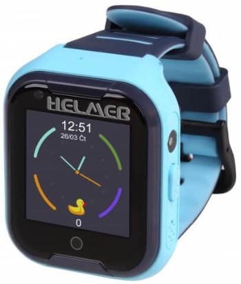 Helmer LK 709 4G modré - dětské hodinky s GPS lokátorem, videohovorem