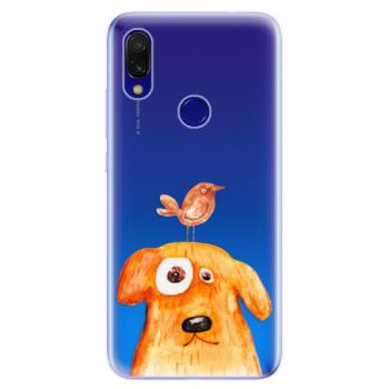 Odolné silikonové pouzdro iSaprio - Dog And Bird - Xiaomi Redmi 7