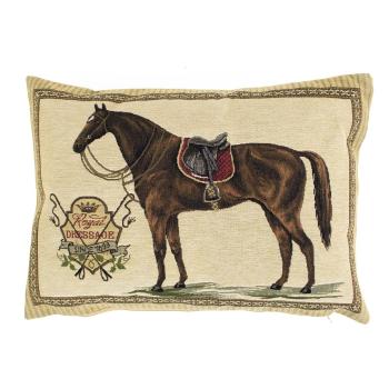 Gobelínový polštář Kůň Royal Dressage - 45*15*31cm EVHKPZR