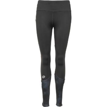 Lotto RUNNING II LEGGINGS Dámské běžecké legíny, tmavě šedá, velikost