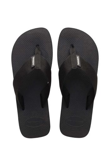 Žabky Havaianas URBAN BASIC pánské, černá barva, 4148427.0090