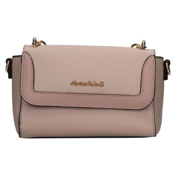 Dámská crossbody kabelka Marina Galanti Zea - béžovo-růžová