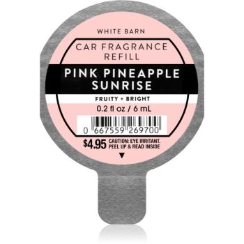 Bath & Body Works Pink Pineapple Sunrise vůně do auta náhradní náplň 6 ml