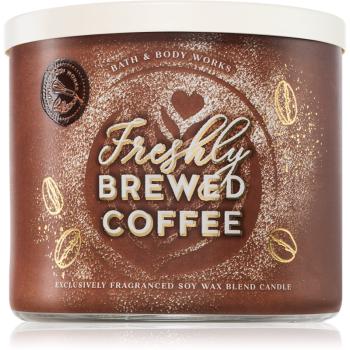 Bath & Body Works Freshly Brewed Coffee vonná svíčka 411 g