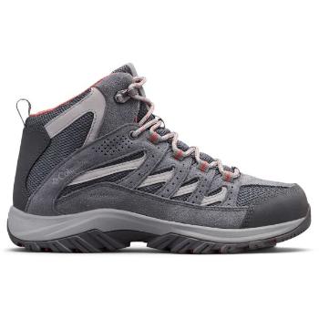 Columbia CRESTWOOD MID WP W Női túracipő, szürke, méret 39.5