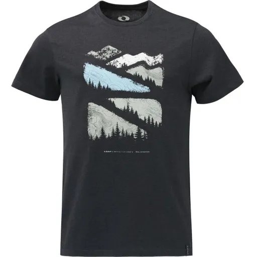 LOAP BEMIR Pánské tričko, tmavě šedá, velikost