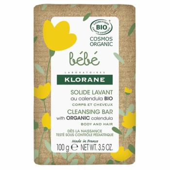 Klorane Jemné mýdlo s bio měsíčkem Bébé (Cleansing Bar) 100 g