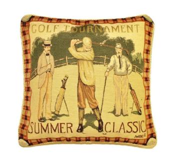 Návlek na vankúš, Ornament Golf, farebný, 43 x 43 cm