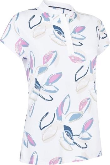Callaway Linear Petals Womens Brilliant White XS Polo košile