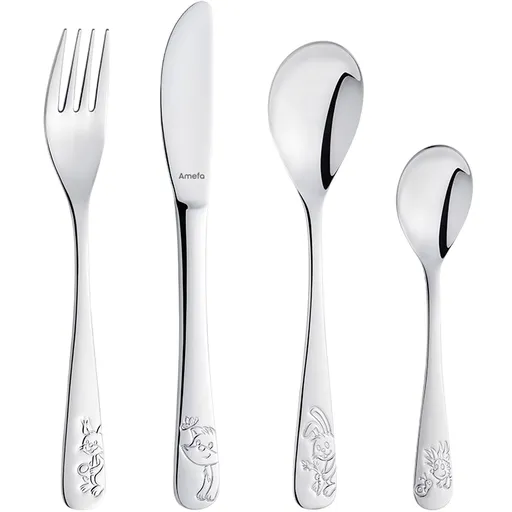 Amefa 4dílná sada dětských příborů Forest Friends