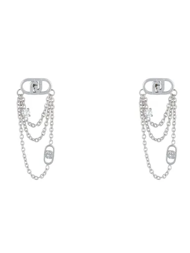 Liu Jo Luxusní ocelové náušnice s krystaly LJ2904