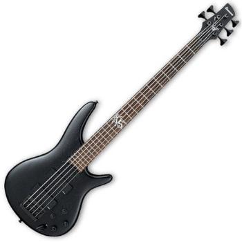 Ibanez K5-BKF Black Flat 5-strunná baskytara