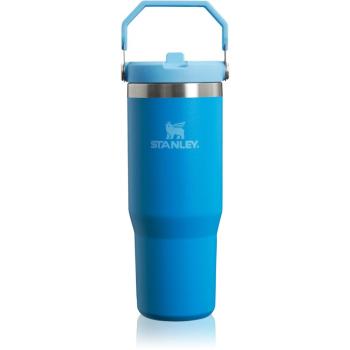 Stanley IceFlow™ Flip Straw Tumbler nerezová láhev na vodu Azure 890 ml