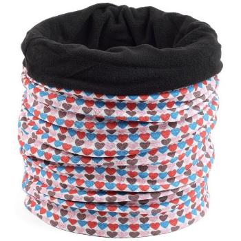 Finmark CHILDREN’S MULTIFUNCTIONAL SCARF WITH FLEECE Dětský multifunkční šátek s fleecem, mix, velikost