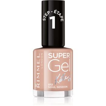 Rimmel Super Gel By Kate gelový lak na nehty bez užití UV/LED lampy odstín 012 Soul Session 12 ml