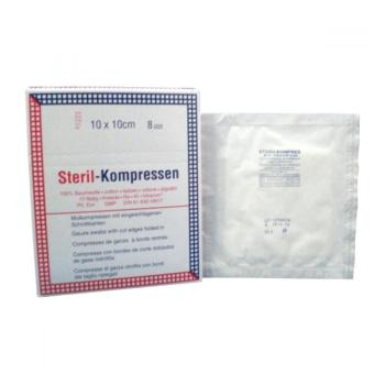 STERIWUND Kompres gáza sterilná 10 x 10 cm 2 kusy