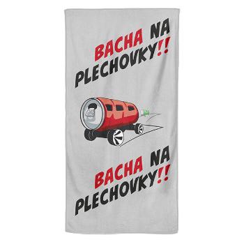 Osuška Bacha na plechovky (Velikost osušky: 100x170cm)