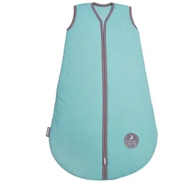 Natulino extra tenký letní spací pytel, Mint / Grey, 1vrstvý, L (12 – 18 m) (5903148270197)