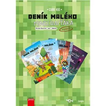 Deník malého Minecrafťáka: komiks komplet 1 (978-80-251-5039-9)