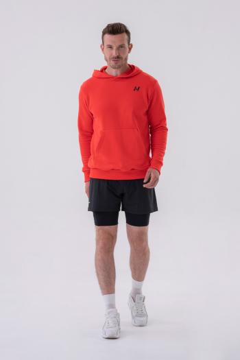 NEBBIA Pull-over Hoodie with a Pouch Pocket L