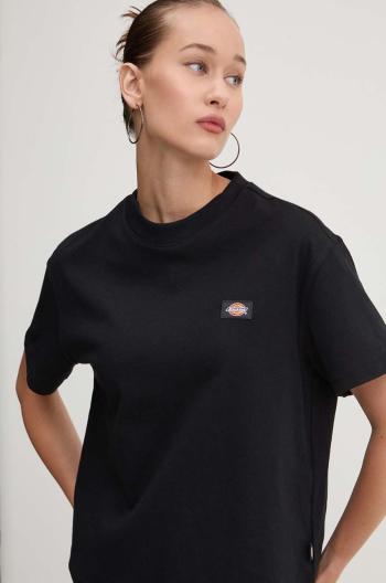 Bavlněné tričko Dickies OAKPORT černá barva, DK0A4Y8L