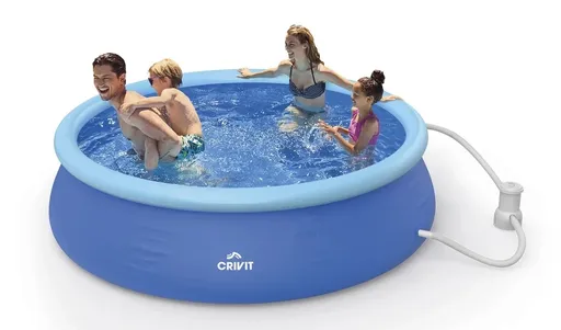 Bazén s nafukovacím prstencem Crivit Tenerife 2,40 x 0,63 m 388656