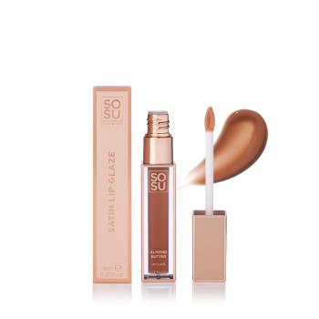 SOSU Cosmetics Lesk na rty Shimmer (Lip Glaze) 6 ml Almond Butter