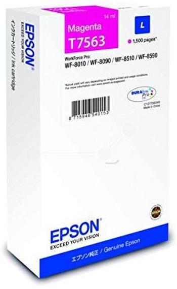 Tintapatron Epson T7563 L magenta (Magenta)