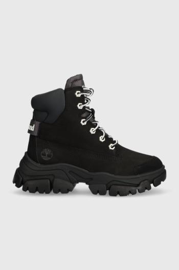 Farmářky Timberland Adley Way Sneaker Boot dámské, černá barva, na plochém podpatku, lehce zateplené, TB0A5XBG0151