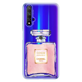 Odolné silikonové pouzdro iSaprio - Chanel Rose - Huawei Honor 20