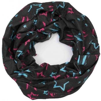 Finmark CHILDREN’S MULTIFUNCTIONAL SCARF Dětský multifunkční šátek, černá, velikost