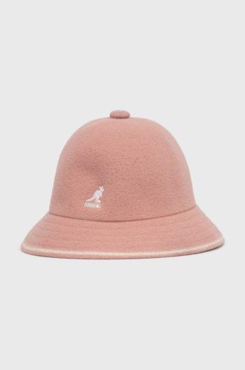 Vlněný klobouk Kangol růžová barva, vlněný, K3181ST.DR669-DR669