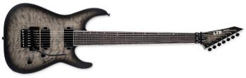 ESP LTD M-1007B QM Charcoal Burst Satin