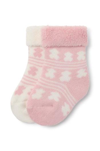 Dětské ponožky Tous SSocks 2-pack růžová barva, SSocks.2104