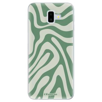 Odolné silikonové pouzdro iSaprio - Zebra Green - Samsung Galaxy J6+