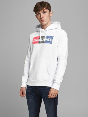 Jack & Jones Corp Mikina Bílá