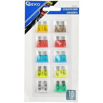Geko sada automobilových pojistek 10ks (G03617)