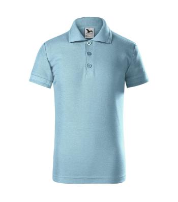 MALFINI Detská polokošeľa Pique Polo - Nebesky modrá | 122 cm (6 rokov)