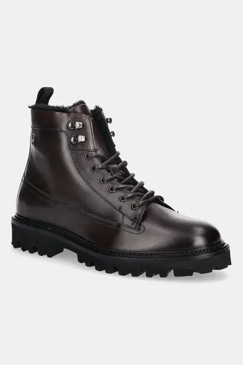 Kožené boty BOSS Julyo